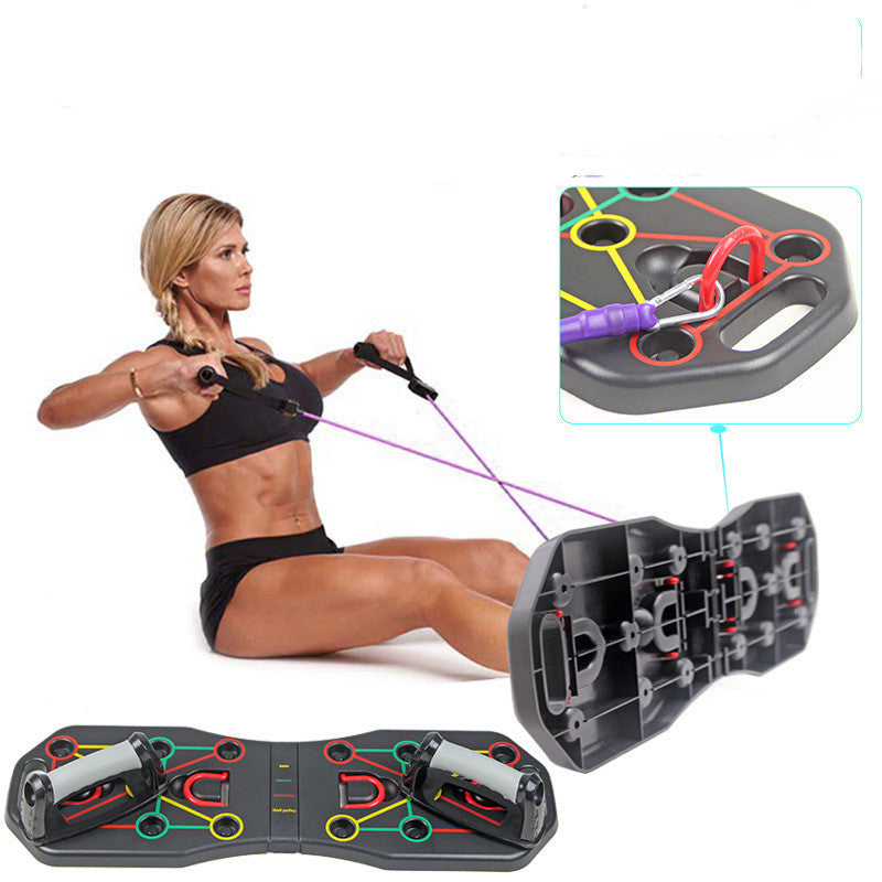 Adjustable Push-Up Board Bracket for Total Body Training