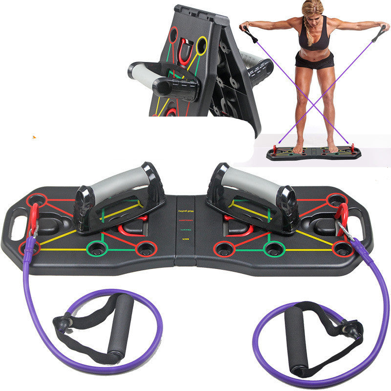 Adjustable Push-Up Board Bracket for Total Body Training