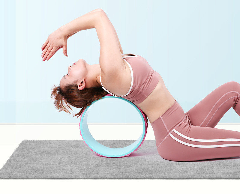 Yoga Wheel for Flexibility, Balance, and Strength
