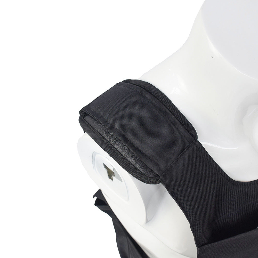 Adjustable Weight-Bearing Combat Vest for Strength and Fitness