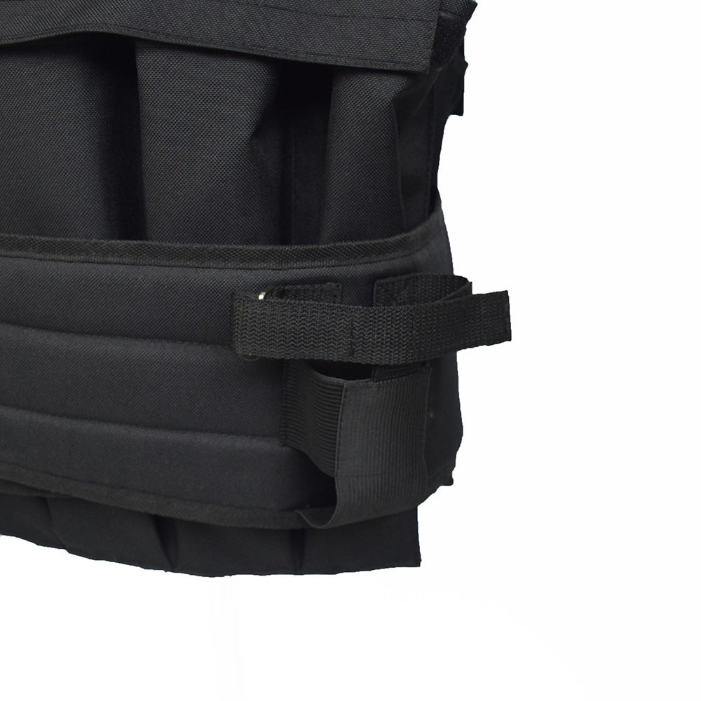 Adjustable Weight-Bearing Combat Vest for Strength and Fitness