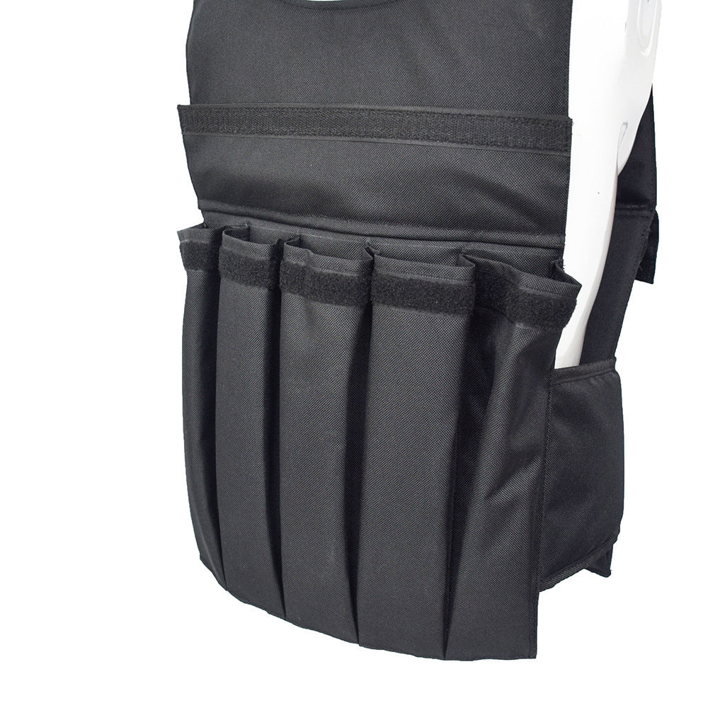 Adjustable Weight-Bearing Combat Vest for Strength and Fitness