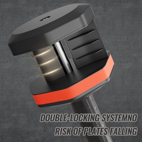 Space-Saving Adjustable Dumbbell for Full-Body Home Workouts