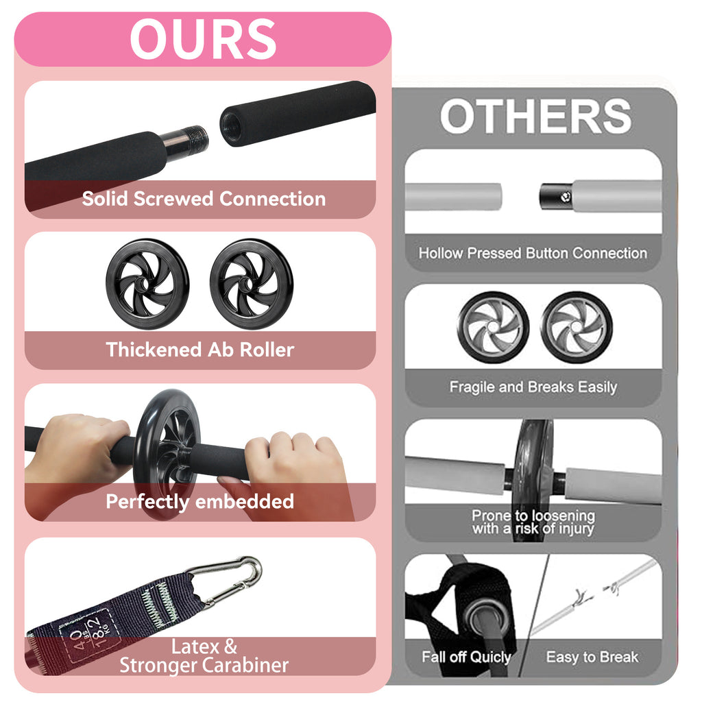 Full-Body Pilates Bar Kit – Yoga, Abs, and Strength