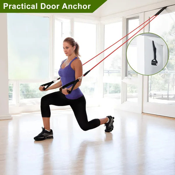 11-Piece Resistance Bands Kit for Full-Body Workouts